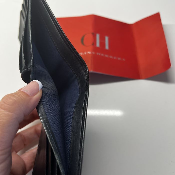 Carteira masculina carolina herrera