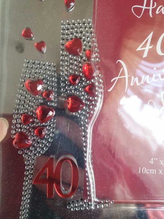 Ramka na zdjęcia 40 urodziny jubileusz