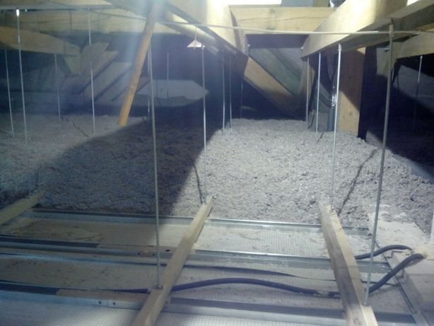 Ocieplenie ,docieplenie celulozą, pomiar kamerą termowizyjną