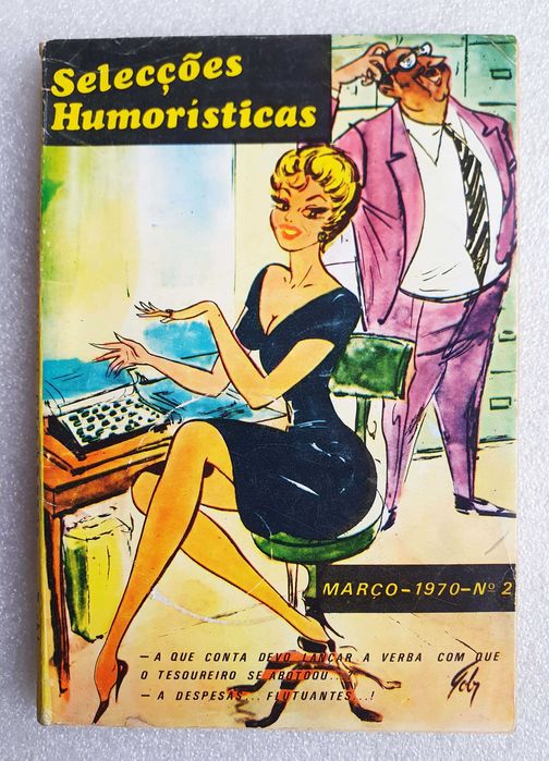 Antigo Livro ~ " SELECÇÕES HUMORISTICAS nº 2 "  ~ 1970