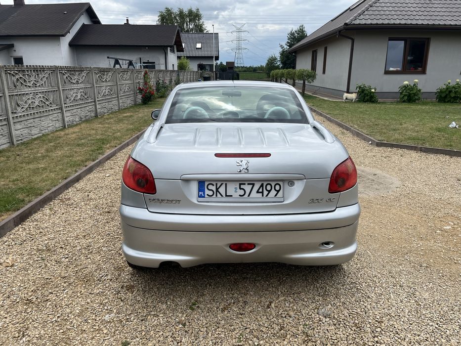 Peugeot 206CC 1.6 16V 109KM Cabrio Quicksilver 2005