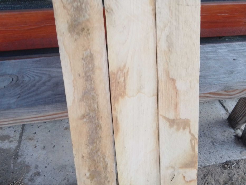 1200 mm  Lamela drewniana - ogrodowa - Dębowa