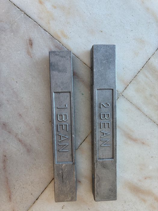 Molde chumbadas pesca olivas de 12 e 15gms com furo