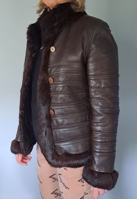 Skórzana kurtka damska