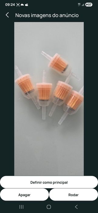 Filtro de mota artigo novo