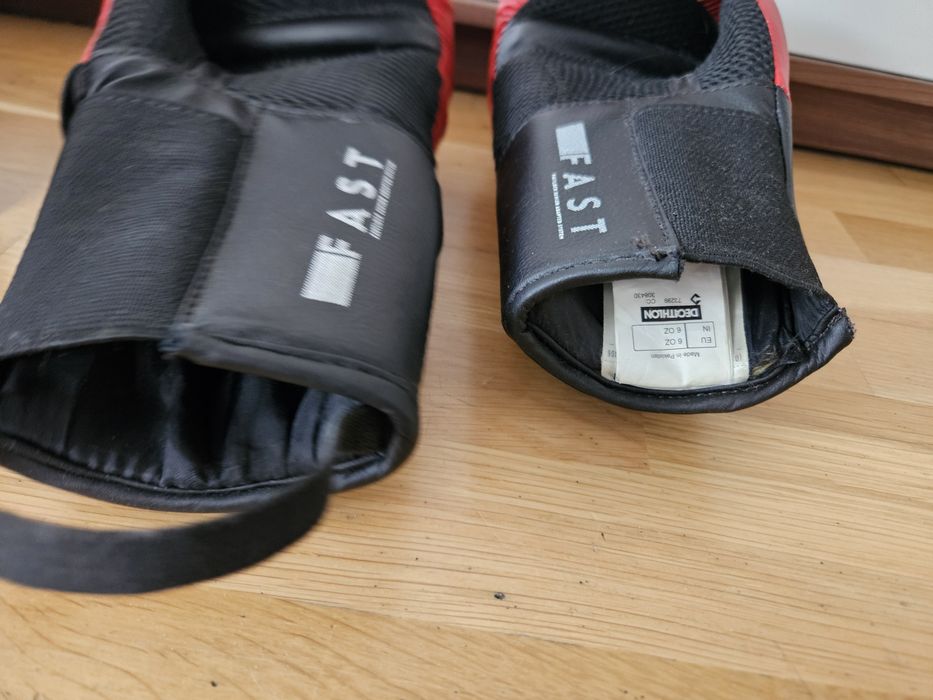 Rękawice bokserskie dla dzieci Outshock decathlon