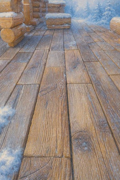 Deska tarasowa, drewno betonowe, deska