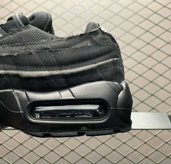 (БЕЗ ПЕРЕДОПЛАТИ)Nike Air Max 95 х CDG найк аір макс 95 чорні