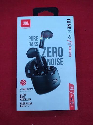 outlet słuchawki bezprzewodowe douszne jbl tune flex anc bluetooth 5.2