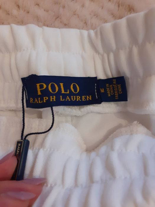Calções Ralph Lauren brancos