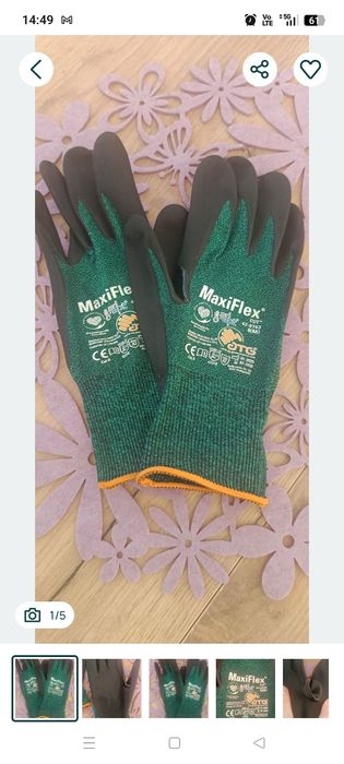 Rękawice ochronne Maxiflex. ATG. 30 par rozmiar 8.