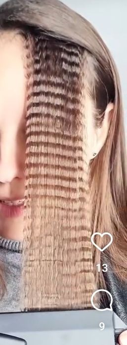 Плойка гофре Rozia (керамічне покриття)