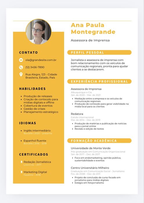 CV e Carta de Motivação Profissional — Entrega em 24h