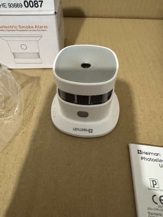 fotoelektryczny czujnik dymu Heiman.