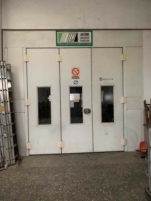 Przemysłowa samochodowa kabina komora lakiernicza