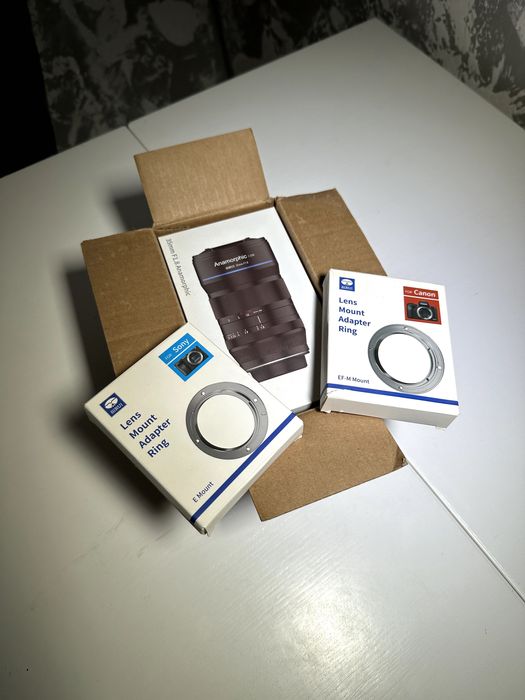 Objetiva Anamórfica SIRUI 35mm f/1.8 1.33x (E-mount / EF-mount)