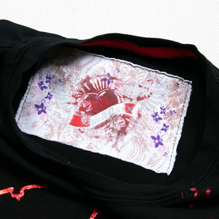 Cipo&Baxx affliction style t-shirt L/XL slim dopasowana y2k ed hardy