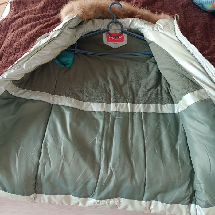 Зимова теплюща  курточка