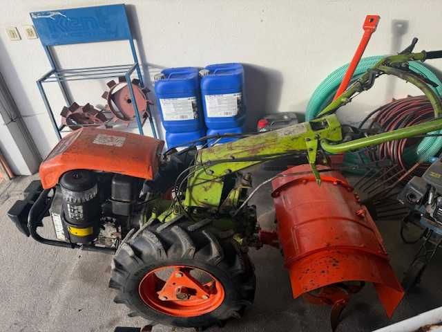 Motocultivador Agria 7700-M com fresa usado
