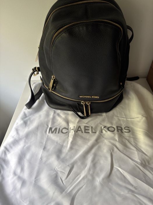 Mochila em pele Michael Kors