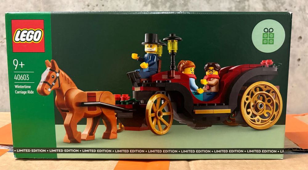 Lego 40603 - Passeio de Carruagem de Inverno