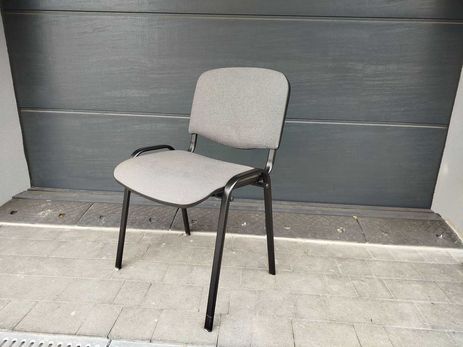 Krzesło biurowe czarno - szare