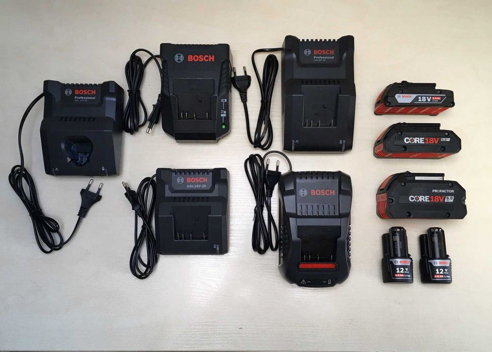 Адаптация и продажа зарядных устройств Bosch Makita Milwaukee 110-220В