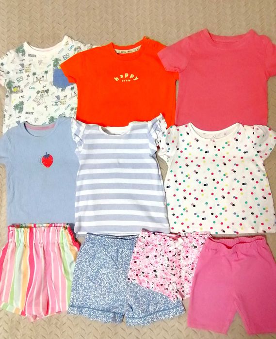 Лот одягу 9-12 місяців дівчинка