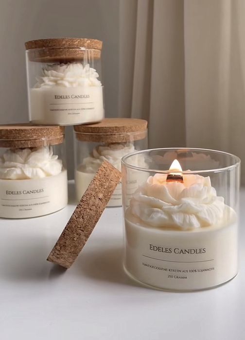 Преміум свічка , з бджолиного воску , ароматизована