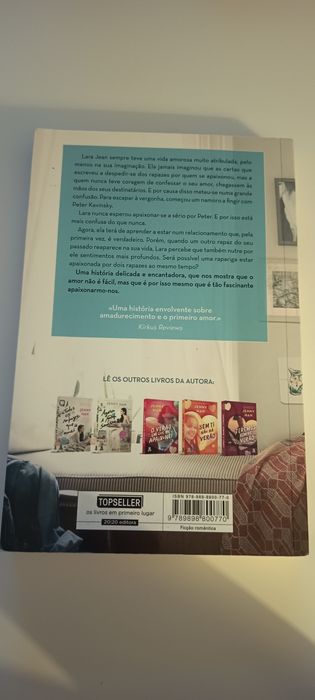 Livro "P.S. Ainda te amo" de Jenny Han