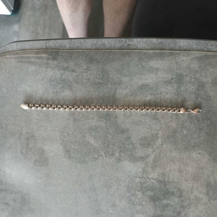 Срібний браслет 22см