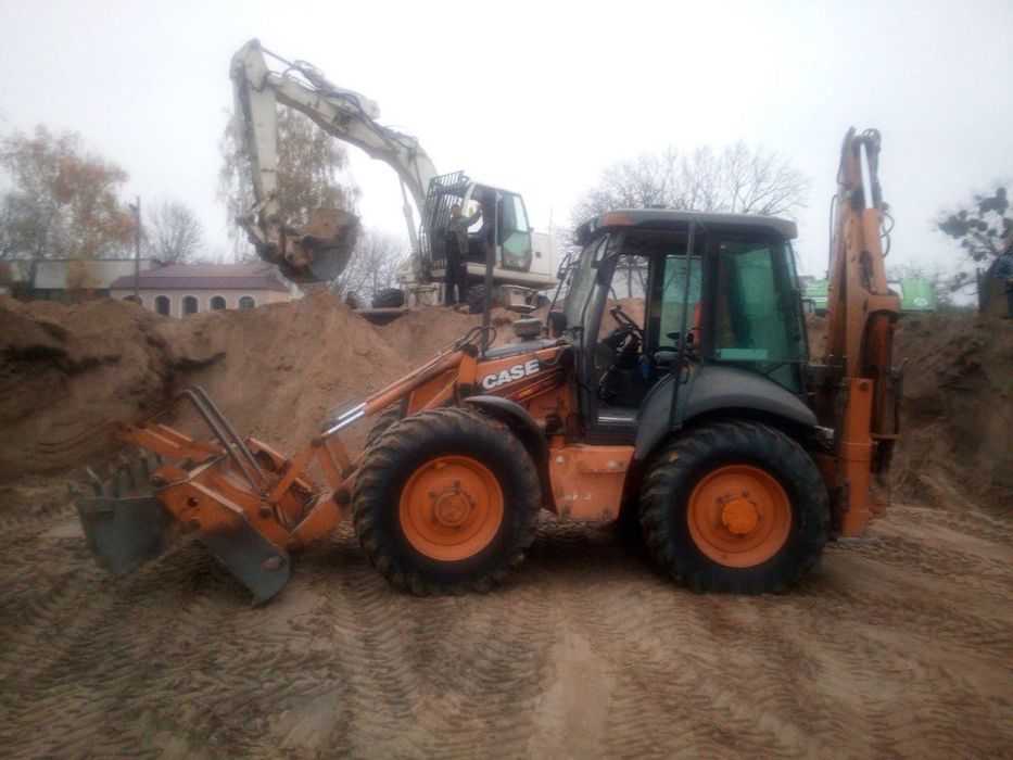 Оренда екскаватора, Послуги екскаватора, Екскаватор Case Канів та р-н