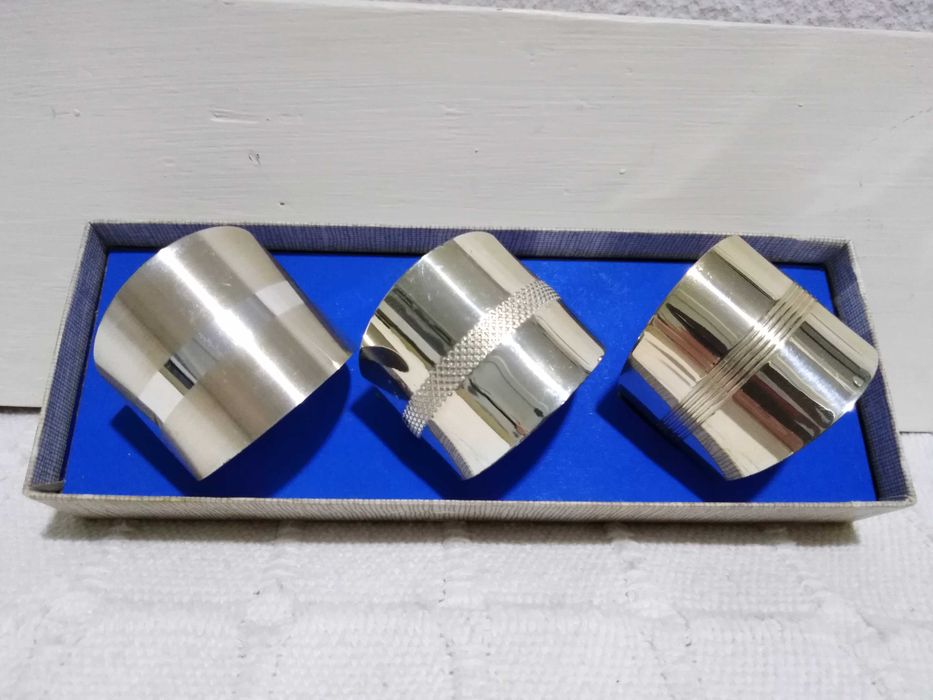 Conjunto Guarda Guardanapos Argola Metal64575275080451120