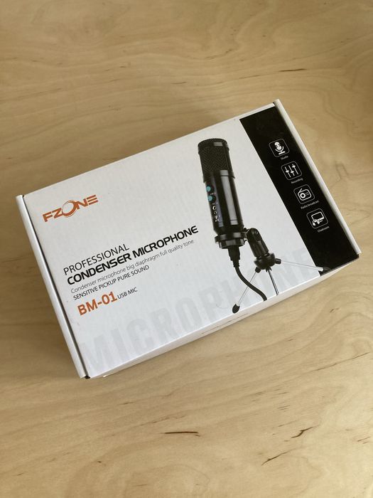 Fzone  Bm 01 Mikrofon Pojemnościowy Na Usb