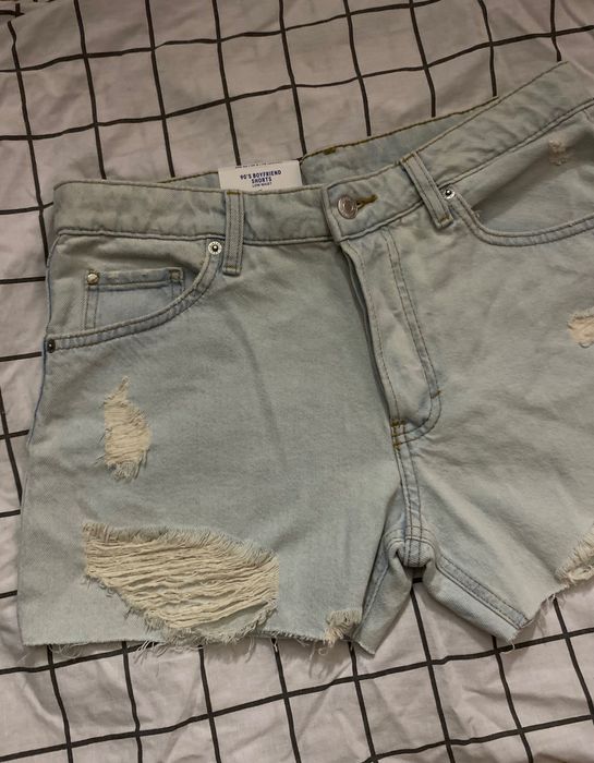джинсовые шорты женские H&M