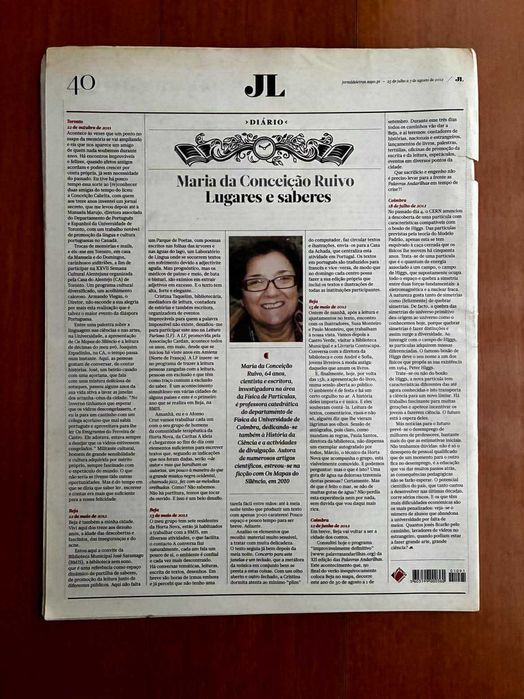 Jornal de Letras: Os Jogos Olímpicos