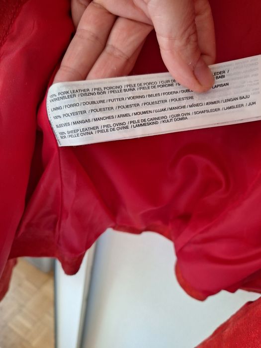 Kurtka skórzana mango rozm s