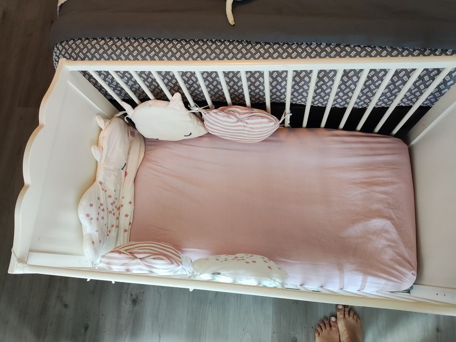 SMÅGÖRA Berço, branco, 60x120 cm