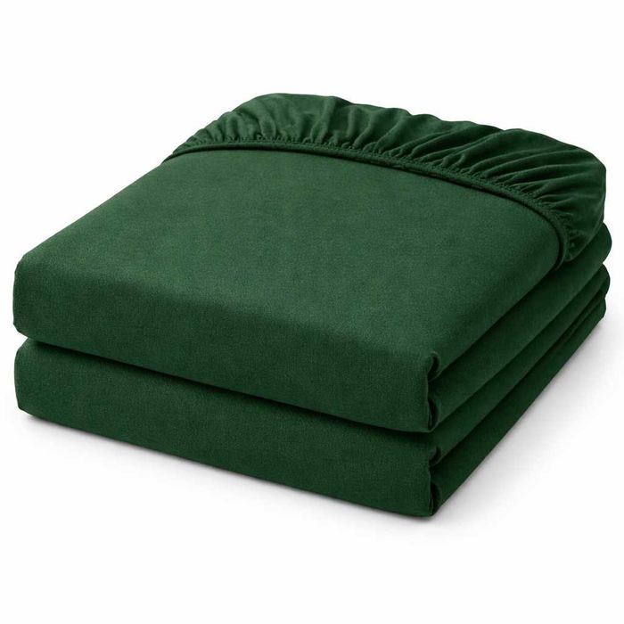 Prześcieradło JERSEY Z GUMKĄ 180x200 bawełna oddychające bawełniane