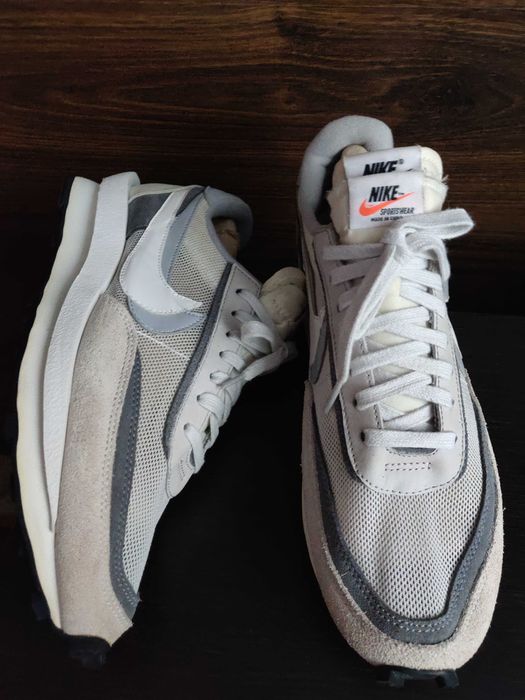 Кроссовки Nike LD Waffle Sacai р.42,5 стелька 27 см.кожа, замш.: 3
