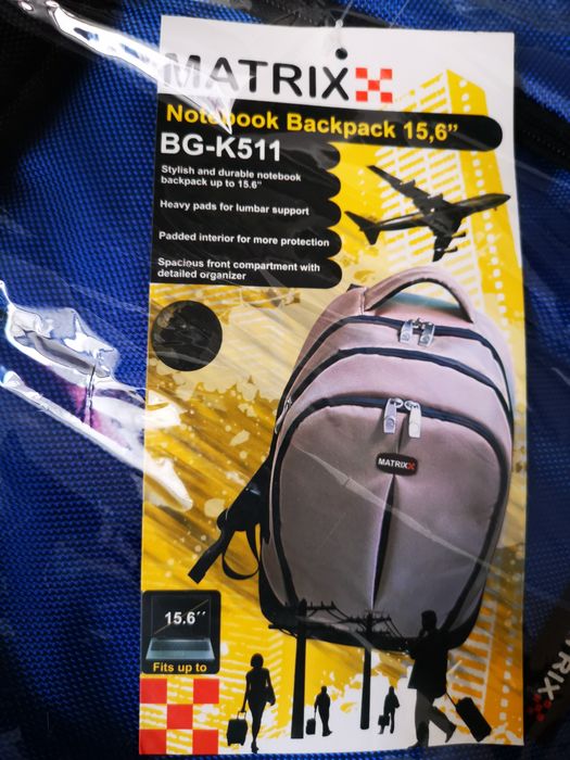 Mochila escolar e para portatil