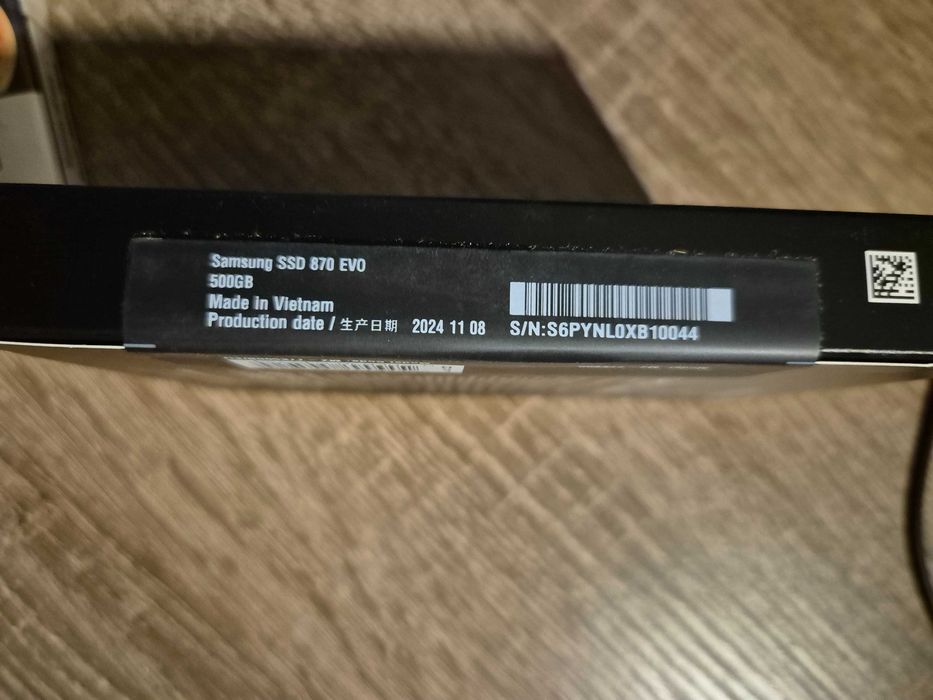 Samsung ssd 870 evo 500gb