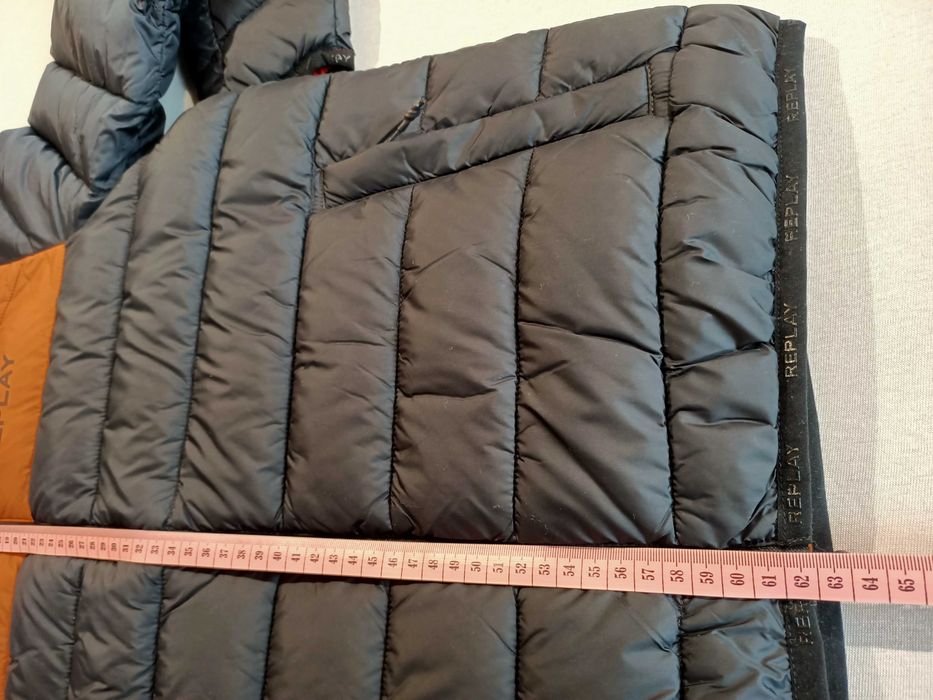 Kurtka zimowa męska puchowa Replay Regular Fit S