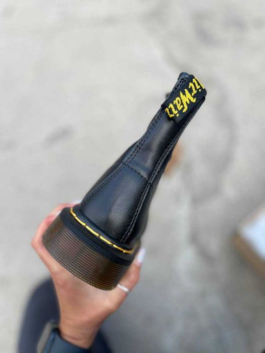 Черевики Dr. Martens 1460 Logo Classic premium БЕЗ ХУТРА