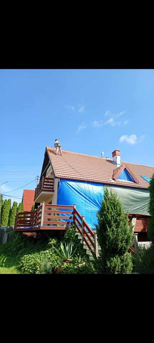 MYCIE , MALOWANIE. Dachy , Elewacja , Podjazdy , Fotowoltaika.