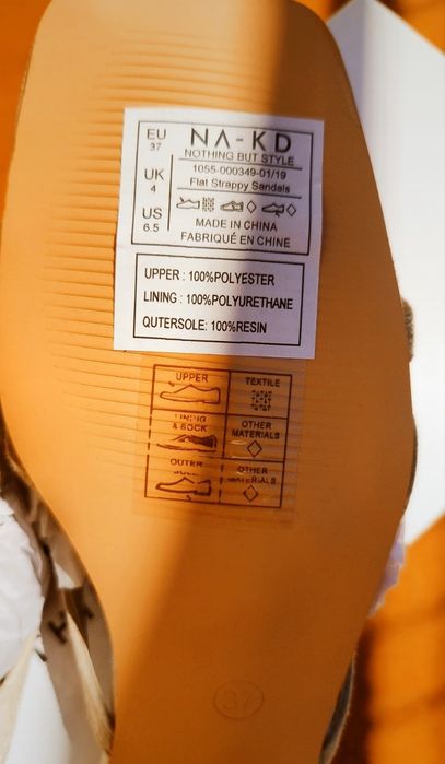 Nowe / klapki /NA-KD / oldmonay / vintage / summer/