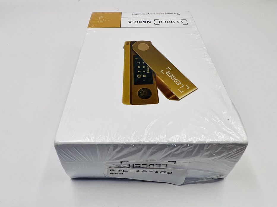 Криптогаманець Ledger Nano X Gold