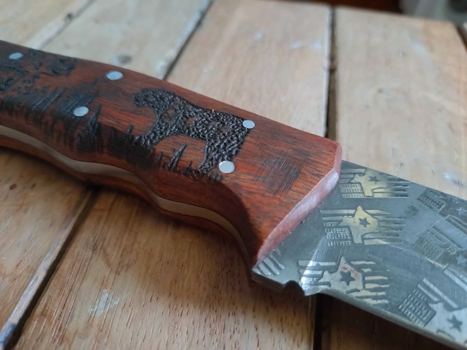 Nóż Bushcraftowy myśliwski Alonzo knives