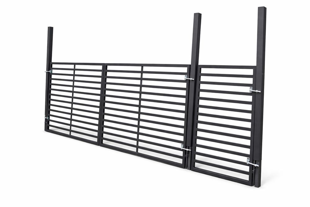 Brama Panelowa 4m 2x2m 160cm Kompletna