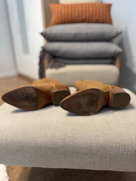 Polo Ralph Lauren чоботи казаки замшеві